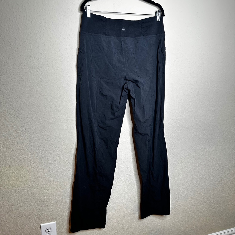 Prana Halle Straight Leg Hiking Pants Black Size Large Regular Stretch‎ Zion - Picture 5 of 11